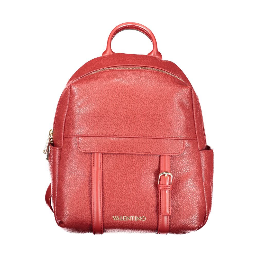Red Polyethylene Backpack