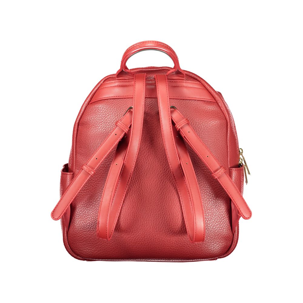 Red Polyethylene Backpack
