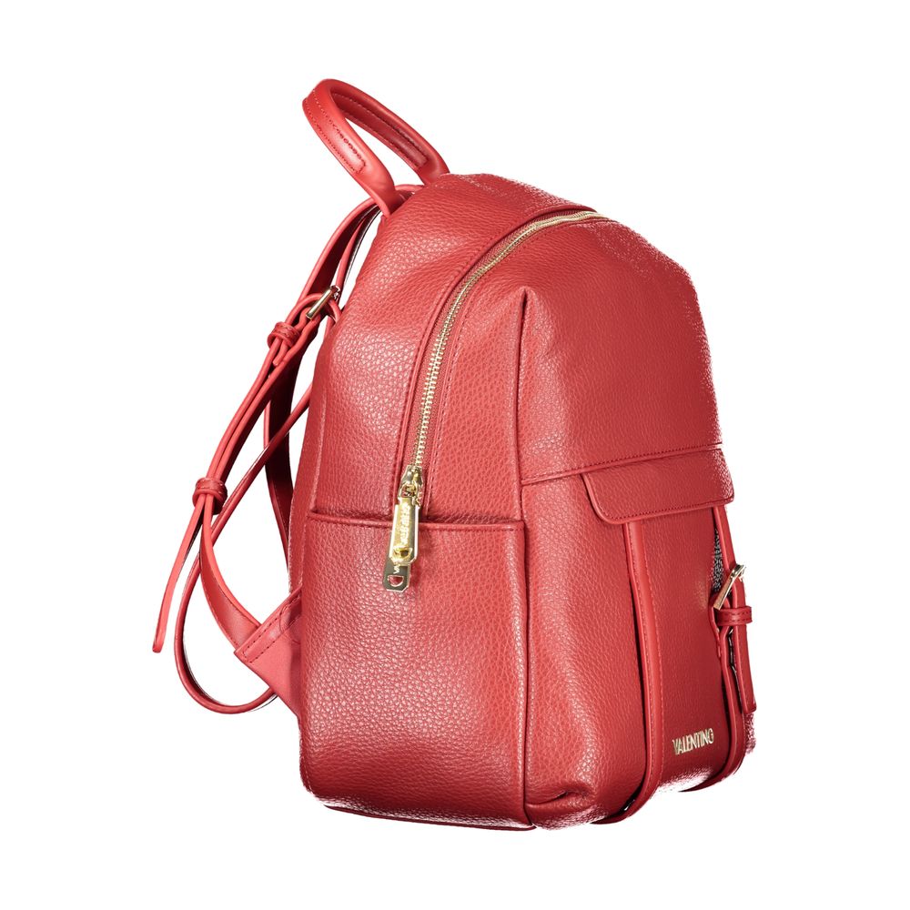 Red Polyethylene Backpack