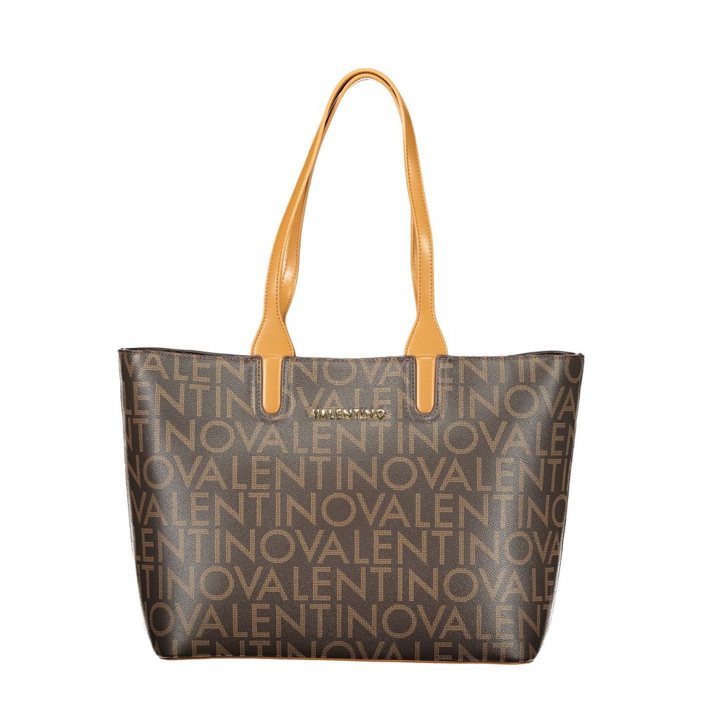 Brown Polyethylene Handbag