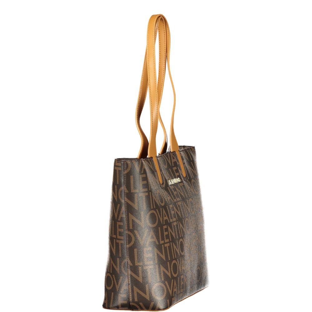 Brown Polyethylene Handbag