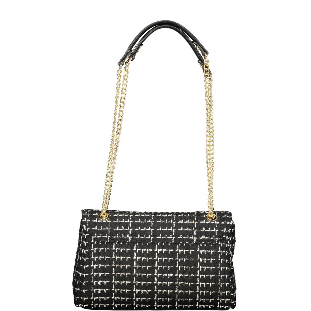 Black Polyester Handbag