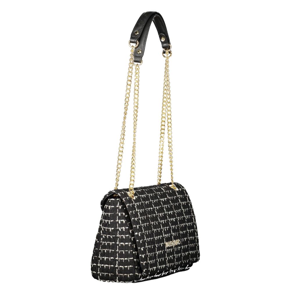 Black Polyester Handbag