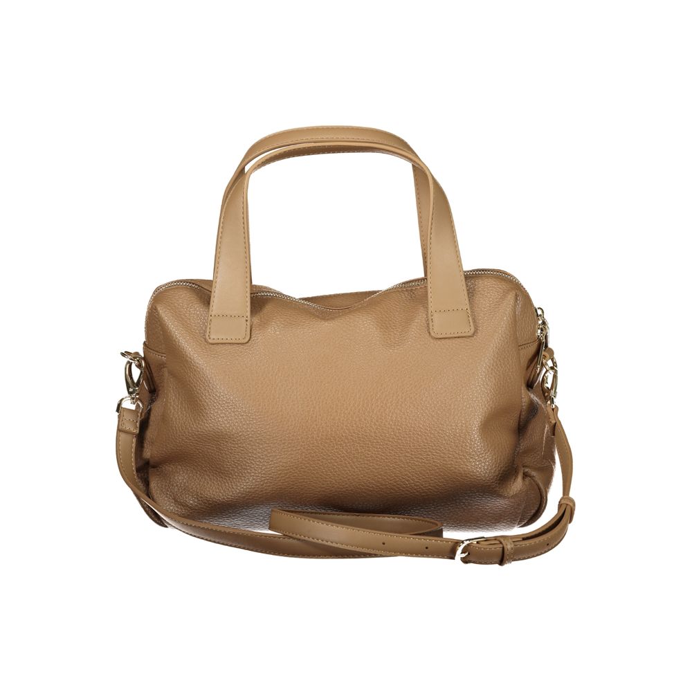 Brown Polyethylene Handbag