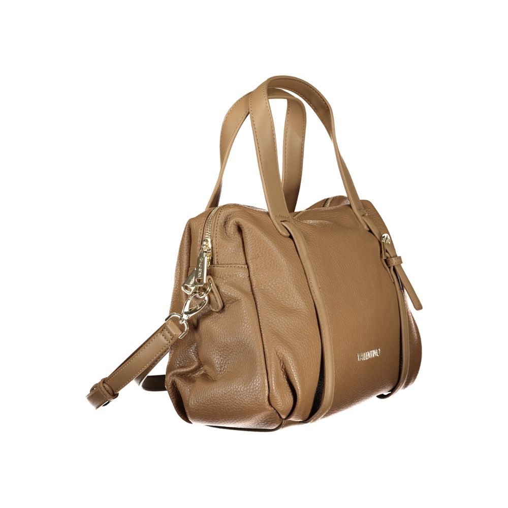 Brown Polyethylene Handbag