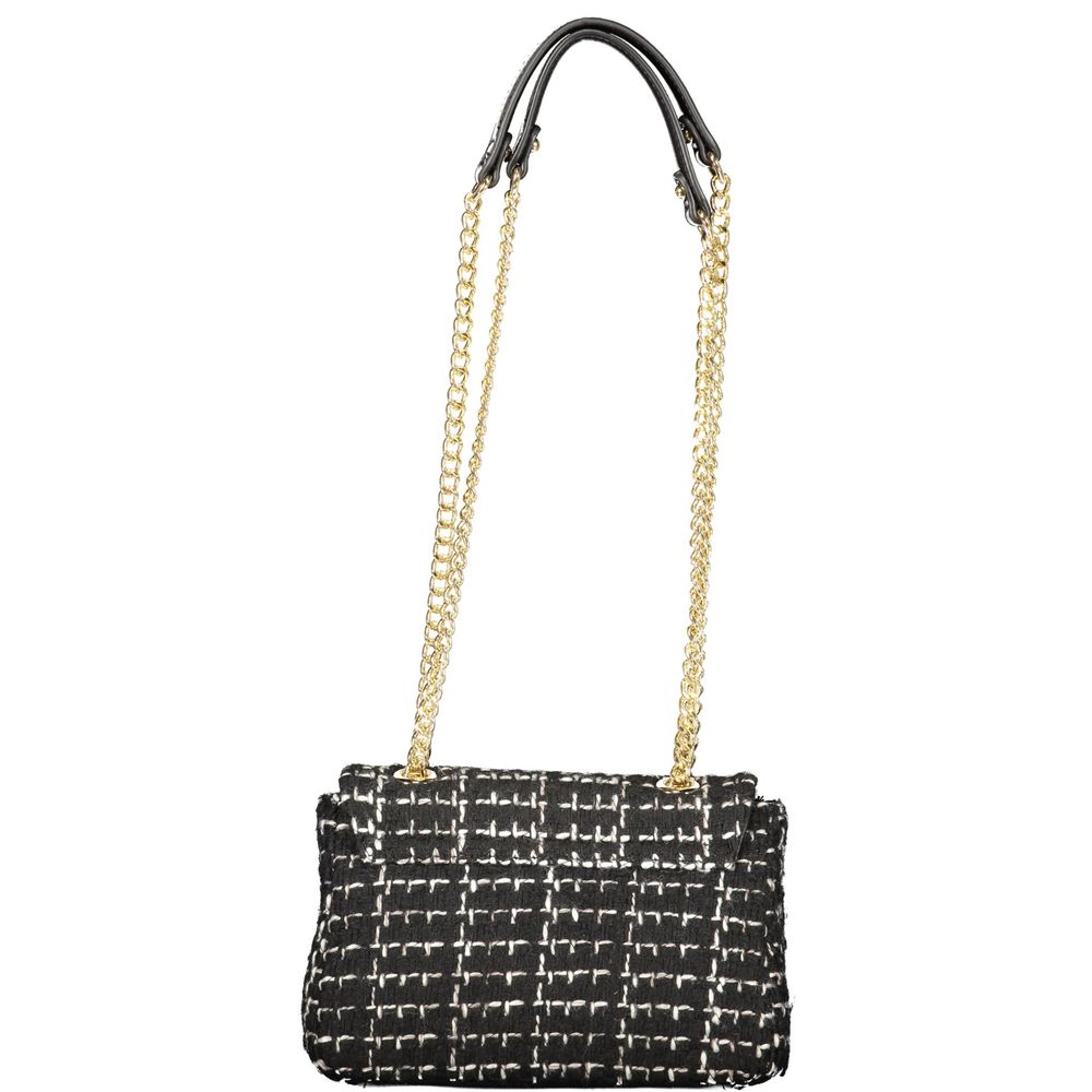 Black Polyester Handbag