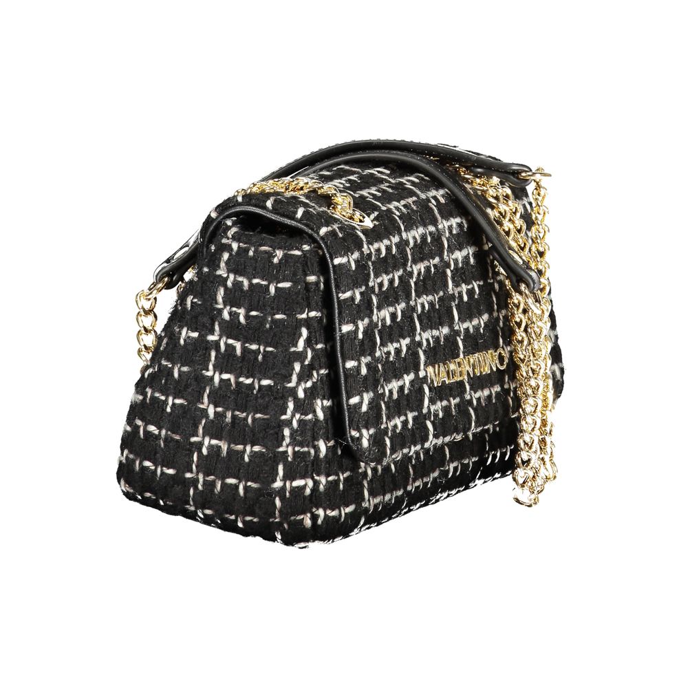 Black Polyester Handbag