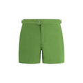Bicolor Polyester Swim Shorts